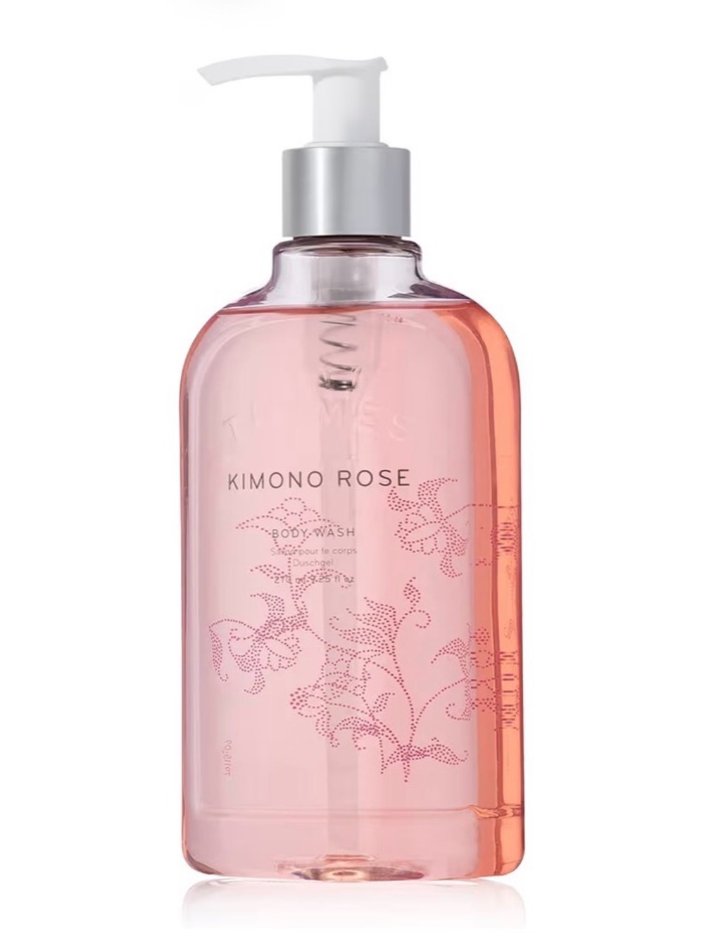 Thymes Body Wash with Pump -Currant, & Vanilla (Kimono Rose, 9.25 fl oz)